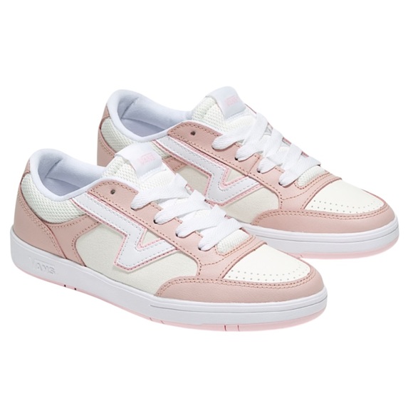 Vans Shoes - Vans Pink Lowland ComfyCush Varsity Sneakers